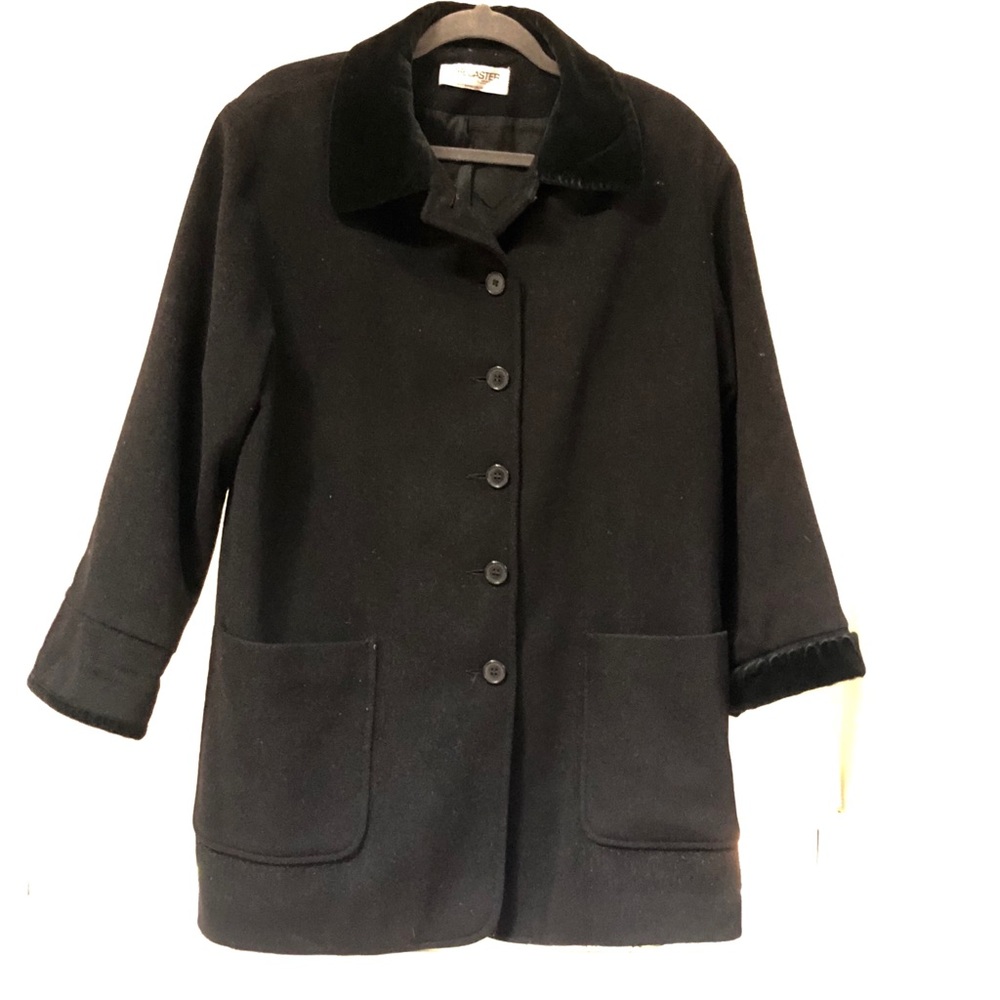 Black Wool Coat